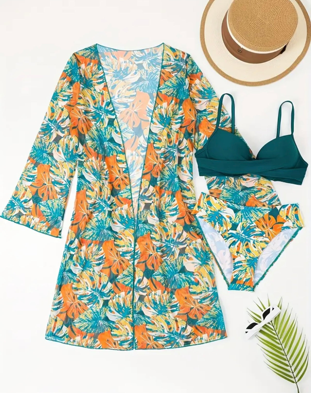 Maillot de bain + Kimono "TROPICANA"