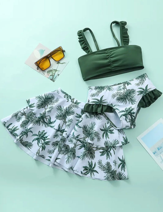 KIDS Maillot de bain "ALBANE" avec jupe de bain