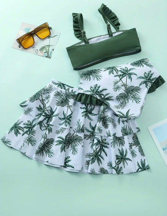 KIDS Maillot de bain "ALBANE" avec jupe de bain